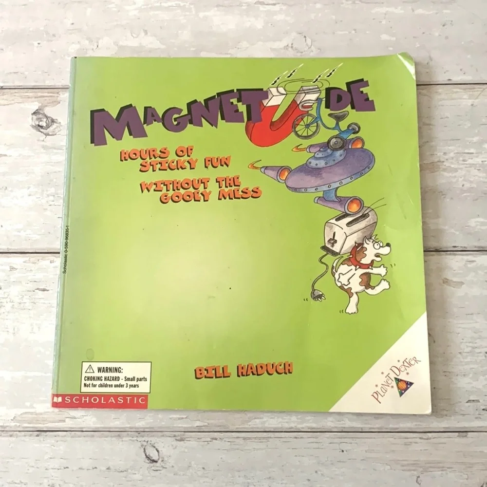 Magnetude Children’s Science Nonfiction Educational Book Magnets Scholastic Kids